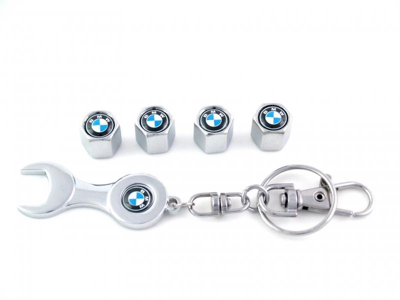 Ключодържател+капачки за винтили BMW