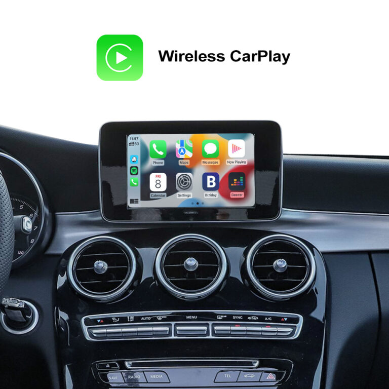 image Apple CarPlay и Android Auto за Mercedes NTG5.5 | Безжичен Plug & Play модул - Big screen models