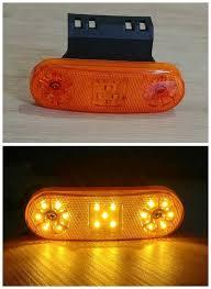 image LED габарит 12/24V-Оранжев и бяло