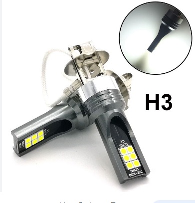 image_3 Диодни LED крушки H3, 9W, 1100 lm, 12V-24V