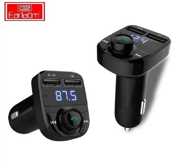 FM Трансмитер  ET-M29, Bluetooth, USB, 3.4A, Черен