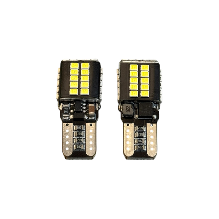 image Диодни крушки T10 с 40 SMD диода – 6000K бяла светлина