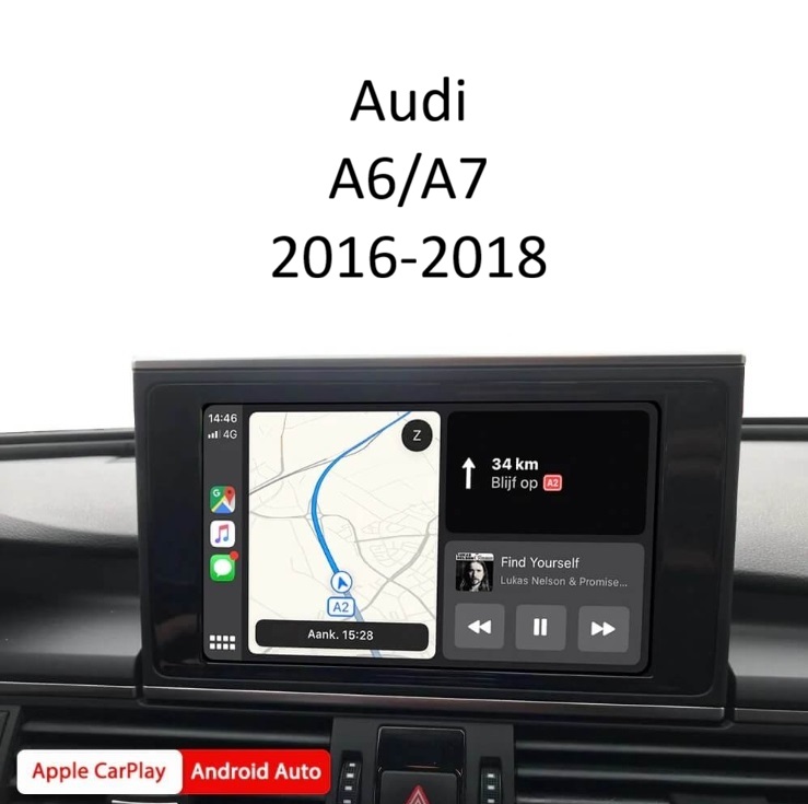 image Wireless Apple CarPlay & Android Auto Интерфейс – Audi A6/A7 2016-2018 - MIB2