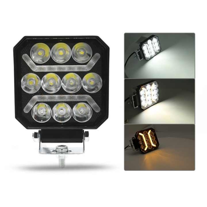 image_3 Диоден халоген LED бяла и жълта светлина габарит, 9-50V