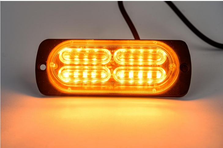 image_3 20 LED Аварийна Лампа За Пътна Помощ , Жълта Блиц Мигаща Светлина 12V 24V