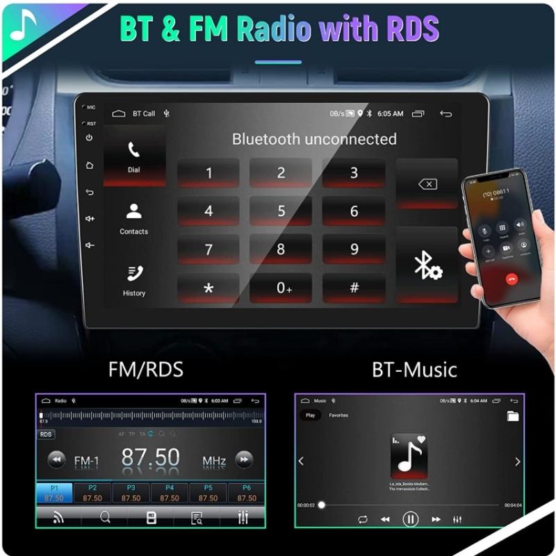 image_2 9" Android Car Radio Stereo за Subaru Legacy 2003-2009