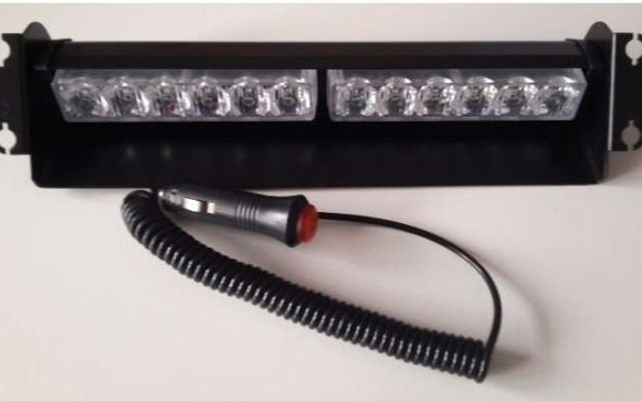 image Аварийна сигнална LED лампа 12V/24v блиц оранжева светлина