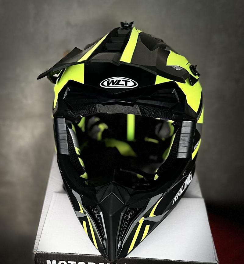 image Кросова Каска 127 - XL - Black/Yellow