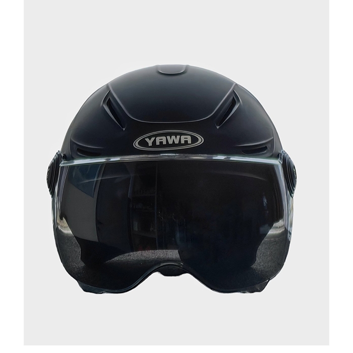 Каска за мотор-черна/червена/сива