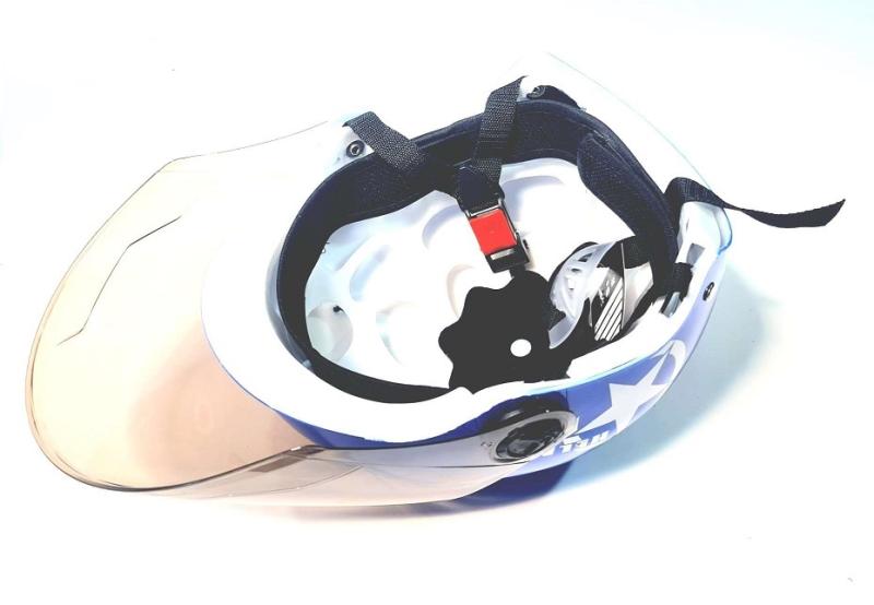 image_3 Каска за скутер, мотопед синя