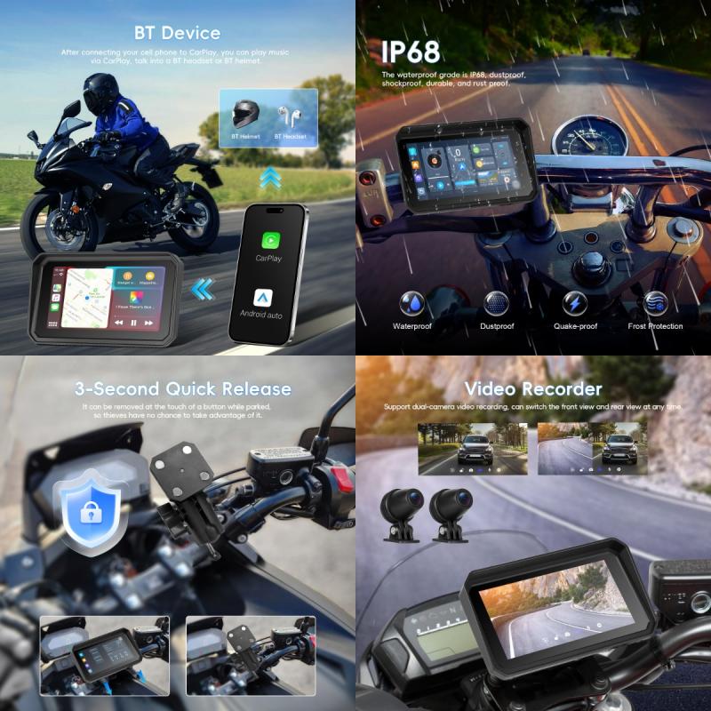 image_4 Мултимедия за Мотор с GPS, DVR и Dual Camera (4GB + 64GB)