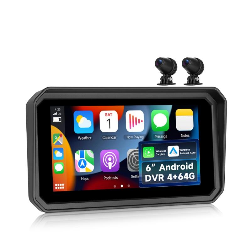 image Мултимедия за Мотор с GPS, DVR и Dual Camera (4GB + 64GB)