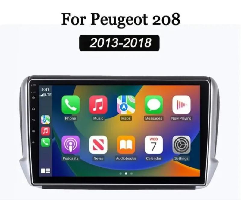 image Мултимедия за Peugeot 2008 208 (2012–2019)- 10"